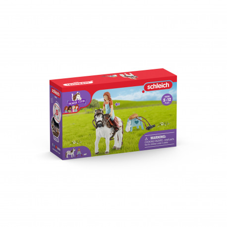 Schleich Horse Club Mia & Spotty, play figure