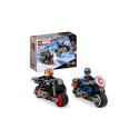 LEGO 76260 Black Widow & Captain America Motorcycles Constructor