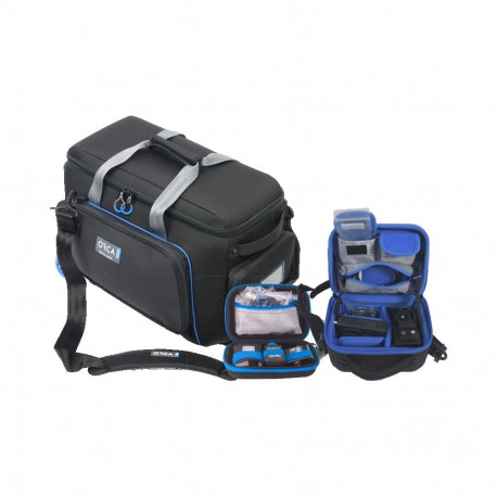 Orca OR-510 Classic Shoulder Bag Medium w Built-in Trolley // Kit with free 2 sizes Hard Shell bags
