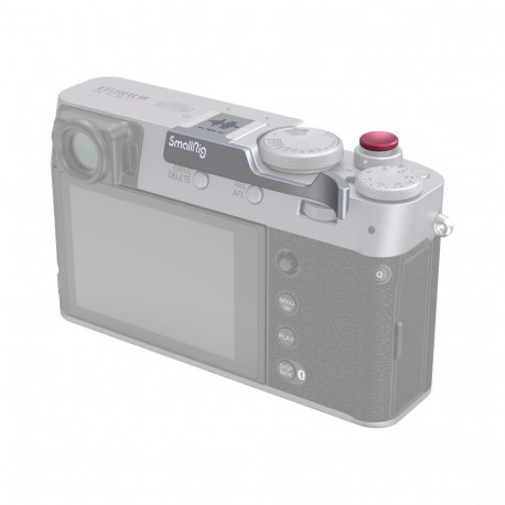 SmallRig 4566 Thumb Grip for Fujifilm X100VI / X100V Silver