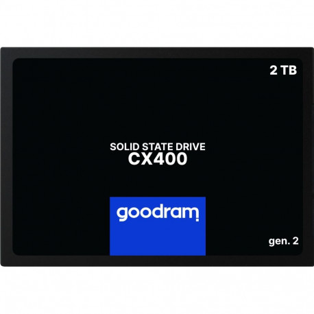 Goodram CX400 SSDPR-CX400-02T-G2 2 TB 2.5" Serial ATA III 3D NAND