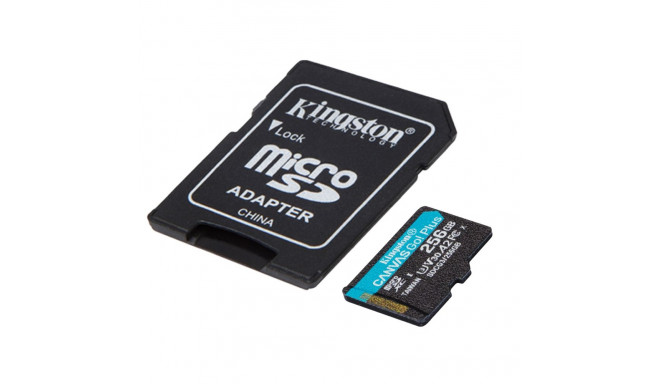 Kingston MicroSDXC memory card Canvas Go Plus 256GB