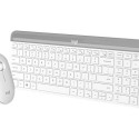 LOGITECH Slim Wireless Keyboard and Mouse Combo MK470 - OFFWHITE - US INTNL - INTNL