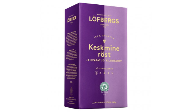 Ground coffee LÖFBERGS Lila 500g