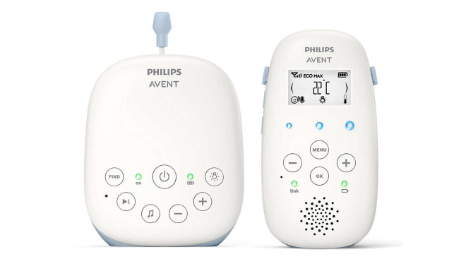 Philips AVENT SCD715/52 babyphone DECT babyphone Blue, White