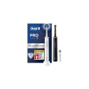 Oral-B Pro 3 Adult Rotating toothbrush Black, White