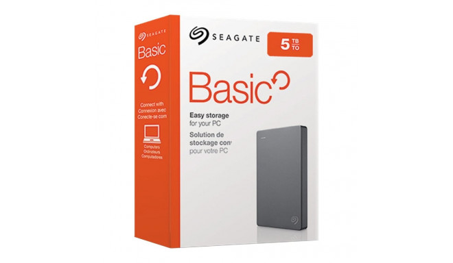 Seagate väline kõvaketas Basic 2.5" 5TB USB 3.0