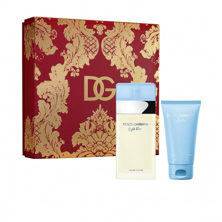 DOLCE & GABBANA LIGHT BLUE POUR FEMME ESTUCHE 2 pz