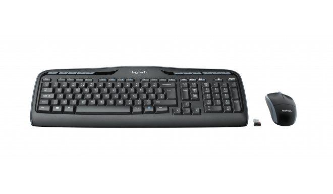 Logitech Desktop MK330 juhtmevaba must klaviatuur ja hiir