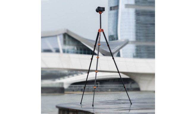 Fotopro X Airfly Carbon Tripod Oranje