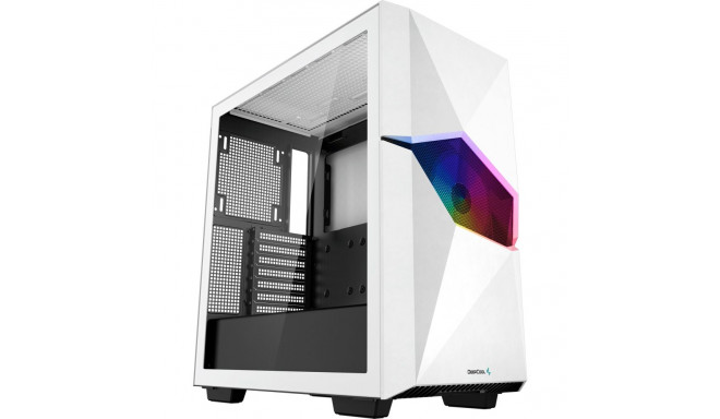 DeepCool CYCLOPS WH, tower case (white, tempered glass)