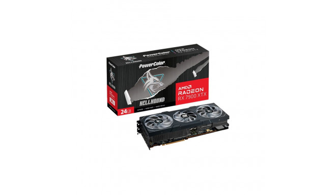 PowerColor Radeon RX 7900 XTX Hellhound 24GB OC, graphics card (black)