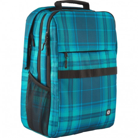 HP Campus XL Backpack (Tartan Plaid) (mint/black, 40.9 cm (16.1 inches))