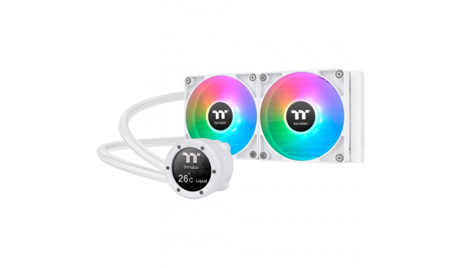 Thermaltake TH240 V2 Ultra ARGB Sync All-In-One Liquid Cooler Snow Edition, water cooling (white)