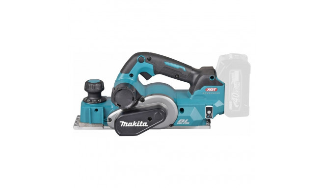 Makita cordless planer KP001GZ, 40 volts, electric planer (blue/black, without battery and charger)