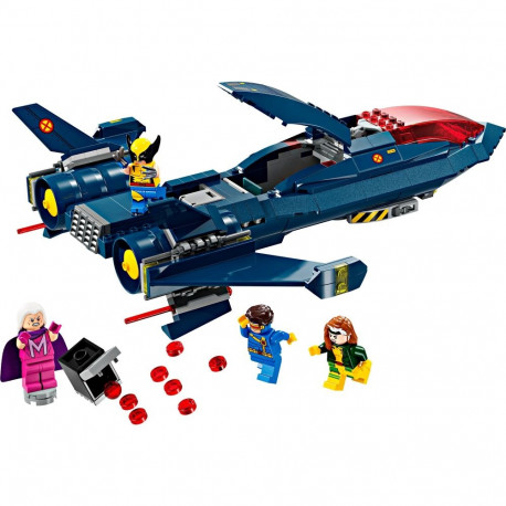 LEGO 76281 Marvel Super Heroes X-Men's X-Jet, construction toy