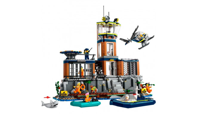LEGO 60419 City Prison Island Police Station Construction Toy
