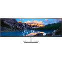 Dell UltraSharp U4924DW, LED monitor - 49 - silver/black, 5K Dual QHD, IPS, Curved, DisplayPort, HDM