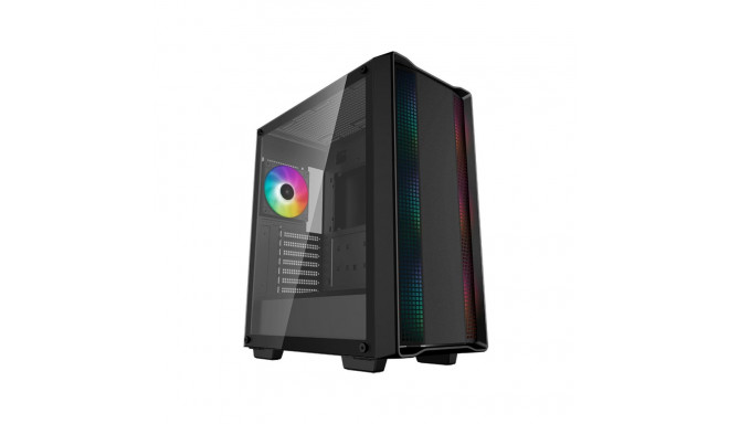 CC560 ARGB V2  (schwarz, Tempered Glass)