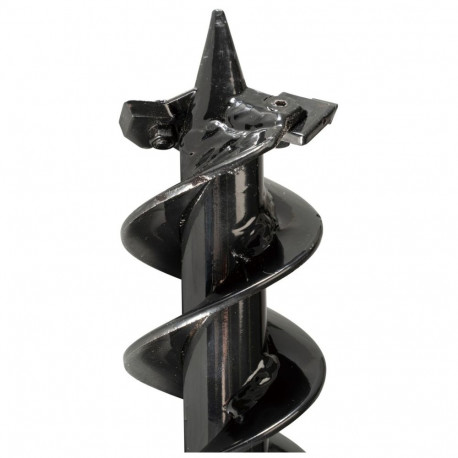 Erdbohrer mit Stift, Ø 60mm, L 800mm (schwarz)