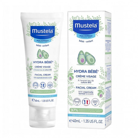 Mustela näokreem Hydra-Bebe 40ml
