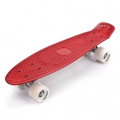 Meteor rula 22630 plastist, punane-valge