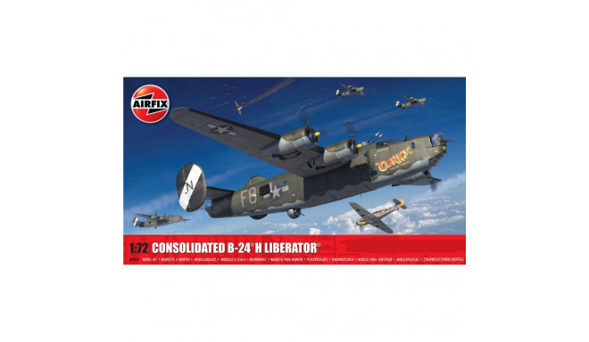 Airfix mudellennuk Consolidated B-24 H Liberator 1/72