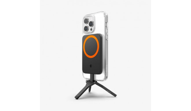 Telefonialus Magnetic Tripod MagFit+, must, MagSafe magnetkinnitusega, S319, Spigen