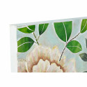 Kangas DKD Home Decor Kristall Kwiaty Kangas (80 x 4 x 120 cm)