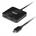 CLUB3D USB Type C MST Hub to Dual HDMI 4K60Hz M/F