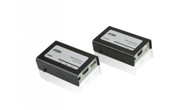 ATEN USB &amp; HDMI Extender CAT5e/6, USB2.0 Full Speed (12Mbit/s) 1080P (40m) / 1080i (60m)