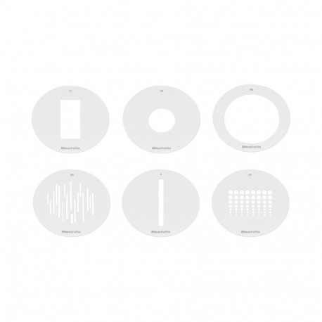 Quadralite Gobo Set Geometric 58mm