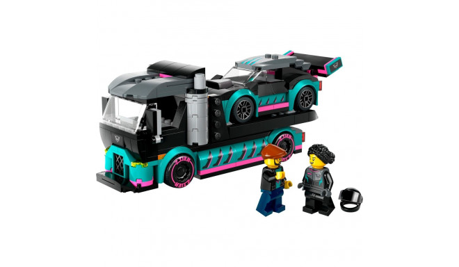 LEGO 60406 City Car Transporter with Racing Car, construction toy
