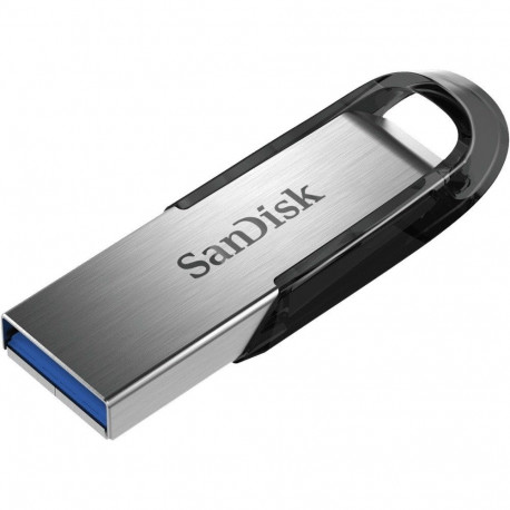 Sandisk USB-mälupulk Ultra Flair 256GB USB Type-A 3.2 Gen 1 (3.1 Gen 1), must, hõbedane