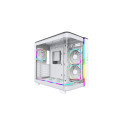 Montech KING 95 PRO Midi-Tower, Tempered Glass, ARGB - white
