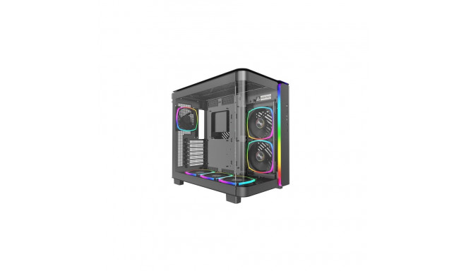 Montech KING 95 PRO Midi-Tower, Tempered Glass, ARGB - black
