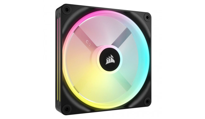 Corsair CO-9051004-WW arvuti jahutussüsteem korpuse ventilaator 14 cm must, valge 2 tk