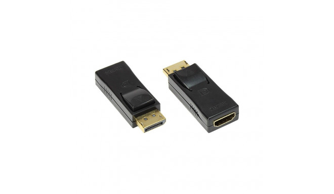 "GoodConnections DisplayPort 1.2 > HDMI (ST-BU) Adapter 4K 30Hz Schwarz"