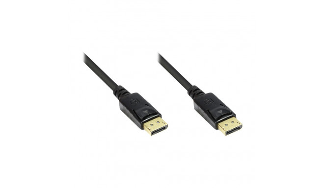 "GoodConnections DisplayPort 1.2 (ST-ST) 2m Anschlusskabel 4K 60Hz Schwarz"