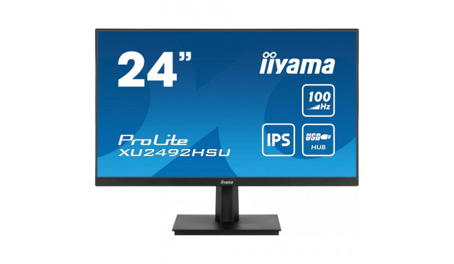 "60,5cm/23,8"" (1920×1080) iiyama ProLite XU2492HSU-B6 16:9 IPS 0,4 ms (MPRT) 100Hz HDMI DisplayPort