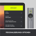 "Logitech wireless Presenter Spotlight Schiefer-Grau"