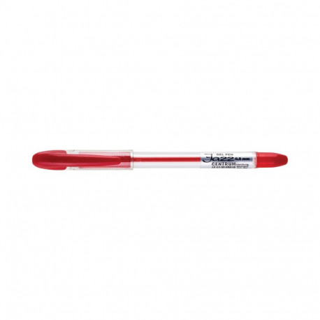 Gel pen with cap CENTRUM Jazz 0.5mm red