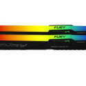 Kingston Technology FURY Beast 32GB 6000MT/s DDR5 CL30 DIMM (Kit of 2) RGB XMP