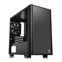 Thermaltake arvutikorpus Versa H17 Window Micro Tower, must 
