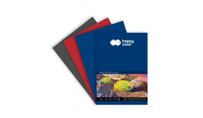 Pastellpaber A4, 160g/24lk, 3 tooni