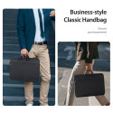 DUX DUCIS LBTC - Horizontal Handbag for 14-15,4" Laptops - navy blue