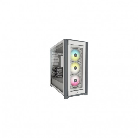 Corsair iCUE 5000X RGB valge midi-torn