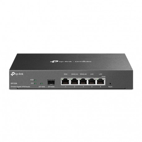 TP-LINK | SafeStream Gigabit Multi-WAN VPN Router | ER7206 | Mbit/s | 10/100/1000 Mbit/s | Ethernet 