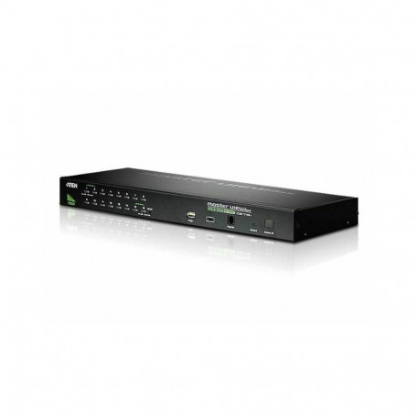 ATEN 16-Port USB - PS/2 VGA KVM Switch with USB Peripheral port