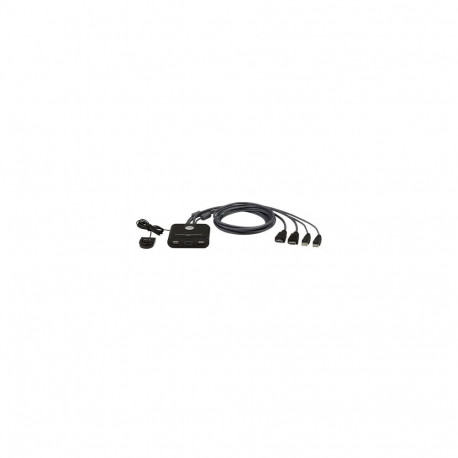 ATEN KVM-lüliti 2 pordiga USB FHD HDMI-kaabliga